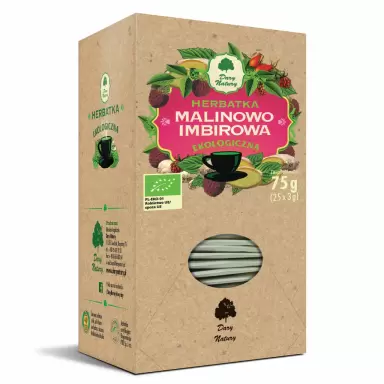Herbatka Malinowo-Imbirowa | Dary Natury