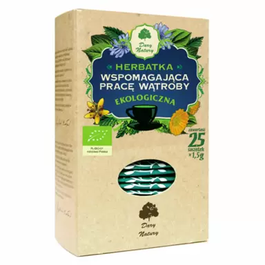 Herbata wspomagająca wątrobę Eko | Dary Natury