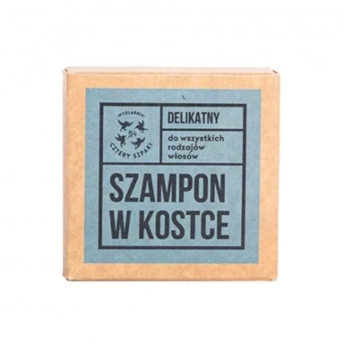 Delikatny szampon w kostce | Cztery Szpaki