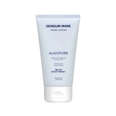 Delikatny żel do mycia twarzy z kompleksem 5 alg morskich ALGOPURE | Sensum Mare