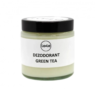 Dezodorant ekologiczny w kremie z olejkiem z zielonej herbaty 120ml (szkło) | La-Le