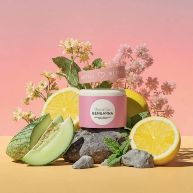 Dezodorant na bazie sody Love me - REFILL | Ben&Anna