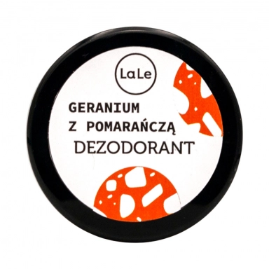 Dezodorant w kremie Geranium z pomarańczą | La-Le