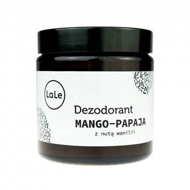 Dezodorant w kremie Mango - Papaya (szkło) | La-Le