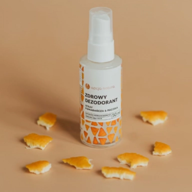 Dezodorant w sprayu Pomarańcza i Paczula | Opcja Natura
