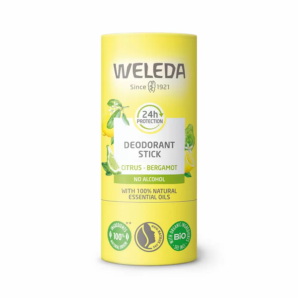 Dezodorant w sztyfcie - Cytryna i Bergamotka | Weleda