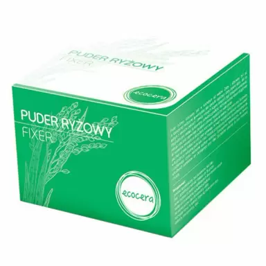 Transparentny puder ryżowy - Fixer | Ecocera