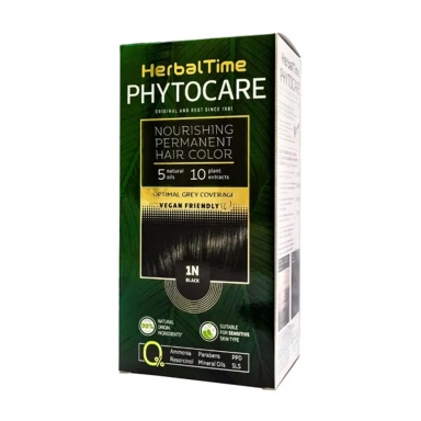 Farba do włosów 1N Black | Herbal Time