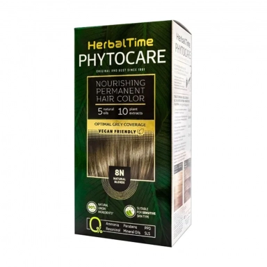 Farba do włosów 8N Natural blonde | Herbal Time