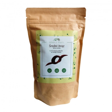 Farba ziołowa - Średni brąz | Ziołka z Sojatu