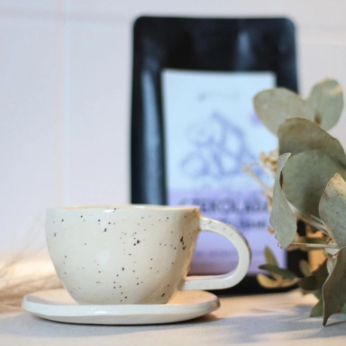 Filiżanka ceramiczna - do herbaty lub kawy americano / z mlekiem | Senua