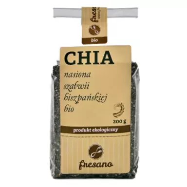 Chia – nasiona szałwii hiszpańskiej BIO | Fresano