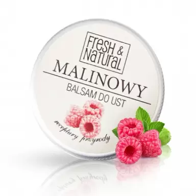 Balsam malinowy do ust | Fresh&Natural