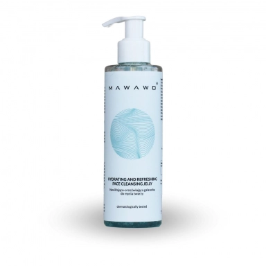 Galaretka orzeźwiająco - nawilżająca do mycia twarzy | Mawawo