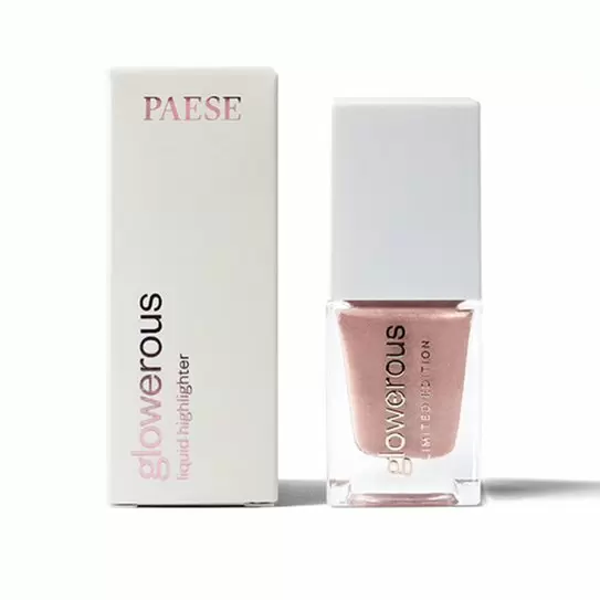 Glowerous Płynny rozświetlacz Sparkle Rose | PAESE