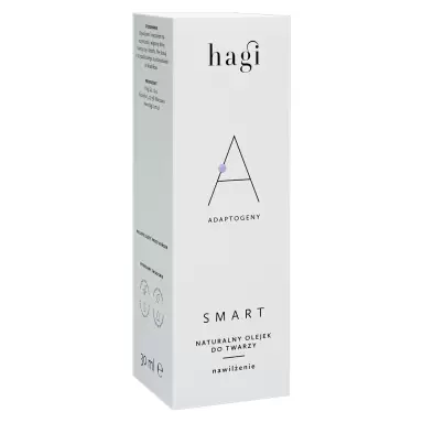 Olejek do masażu twarzy z adaptogenami SMART A | Hagi Cosmetics