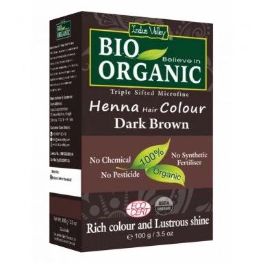 Henna do włosów - Ciemny brąz | Indus Valley