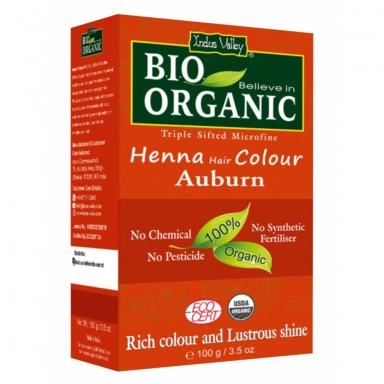 Henna do włosów - Kasztanowy | Indus Valley