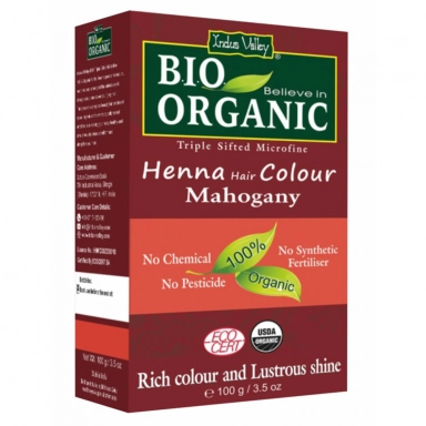 Henna do włosów - Mahoń | Indus Valley