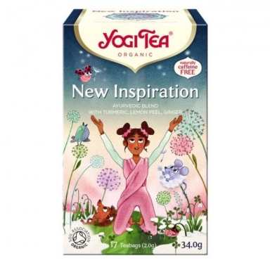 Herbata ajurwedyjska Nowa Inspiracja NEW INSPIRATION | Yogi Tea