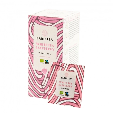 Herbata biała White Tea Raspberry BIO | Baristea