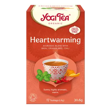 Herbata ajurwedyjska Radość Życia HEARTWARMING | Yogi Tea