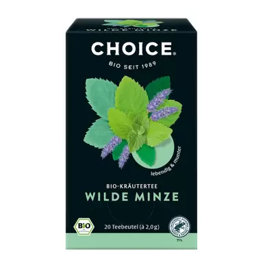 Herbata ziołowa Dzika Mięta | Choice Organics