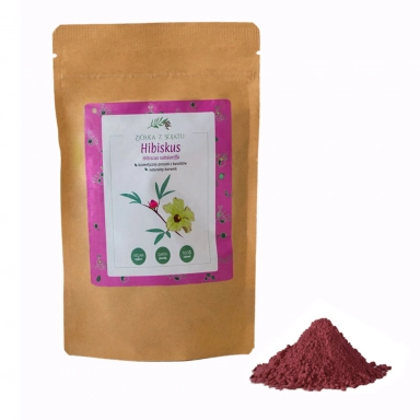 Hibiskus (proszek) do włosów | Ziołka z Sojatu