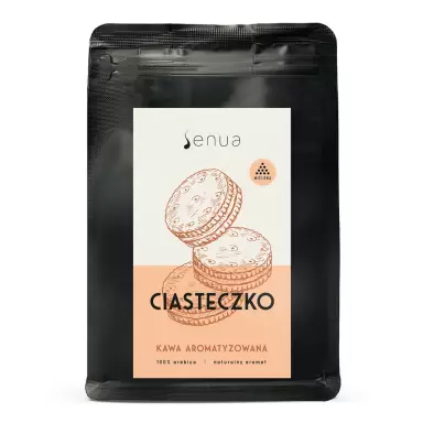 Kawa aromatyzowana Ciasteczko - mielona | Senua