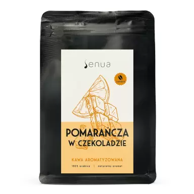 Kawa aromatyzowana Pomarańcza w Czekoladzie - ziarnista | Senua