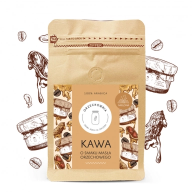 Kawa mielona o smaku masła orzechowego | Orzechownia