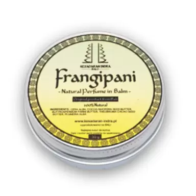 Perfumy w wosku pszczelim Frangipani | Kesadaran Indra 