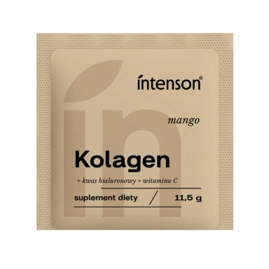 Suplement diety - Kolagen z kwasem hialuronowym i witaminą C- Mango | Intenson