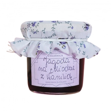 Konfitura z jagód na miodzie z wanilią | Manufaktura Cieleśnica