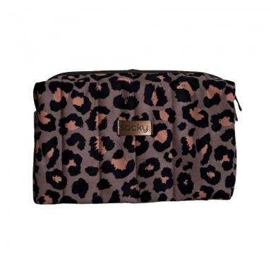 Kosmetyczka pikowana panterka | Sacky