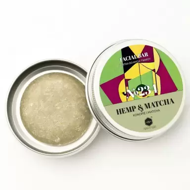 Kostka do mycia twarzy Matcha | Herbs&Hydro