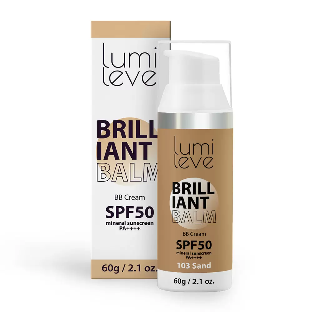 Krem BB BRILLIANT BALM SPF50 | Lumileve