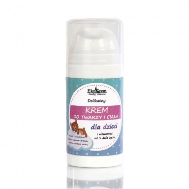 Krem delikatny do twarzy i ciała dla dzieci | EkoKrem