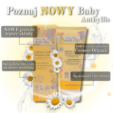 Krem do ciała nawilżająco - łagodzący z rumiankiem | Anthyllis