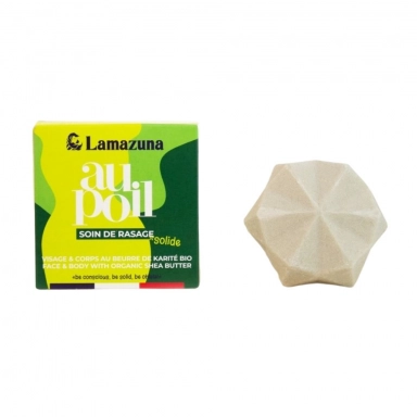 Krem do golenia w kostce CYTRYNA ZIELONA HERBATA | Lamazuna