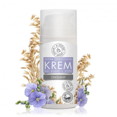Krem do rąk i stóp Owsiany | e-FIORE