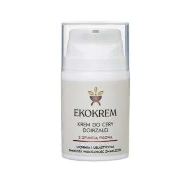 Krem do skóry dojrzałej z opuncją figową | EkoKrem