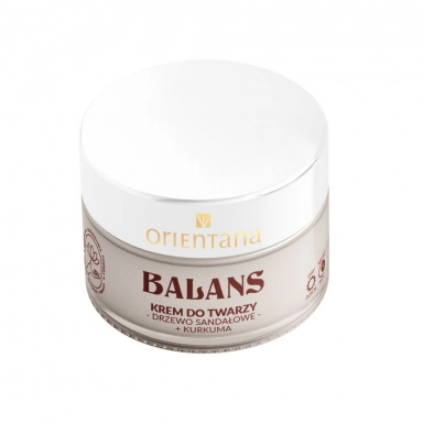 Krem do twarzy Drzewo Sandałowe i Kurkuma | Orientana