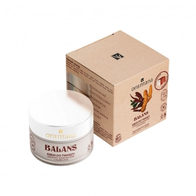 Krem do twarzy Drzewo Sandałowe i Kurkuma | Orientana