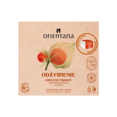 Krem do twarzy Ashwaganda Papaya | Orientana