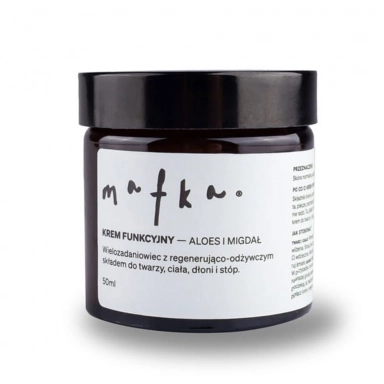 Krem funkcyjny Aloes i migdał | Mafka