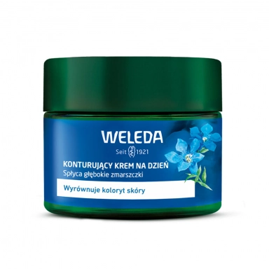 Krem konturujący na dzień z goryczką letnią i szarotką alpejską | Weleda