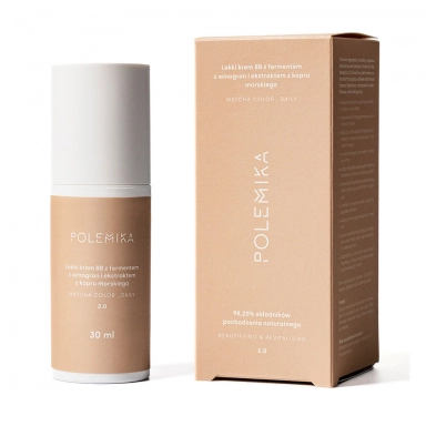 Krem lekki BB z fermentem z winogron i ekstraktem z kopru morskiego | Polemika