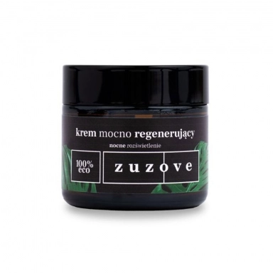 Krem mocno regenerujący na noc Nocne rozświetlenie | Zuzove