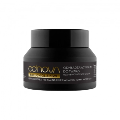 Krem odmładzający do twarzy Bakuchiol i Kiwi | Odnova